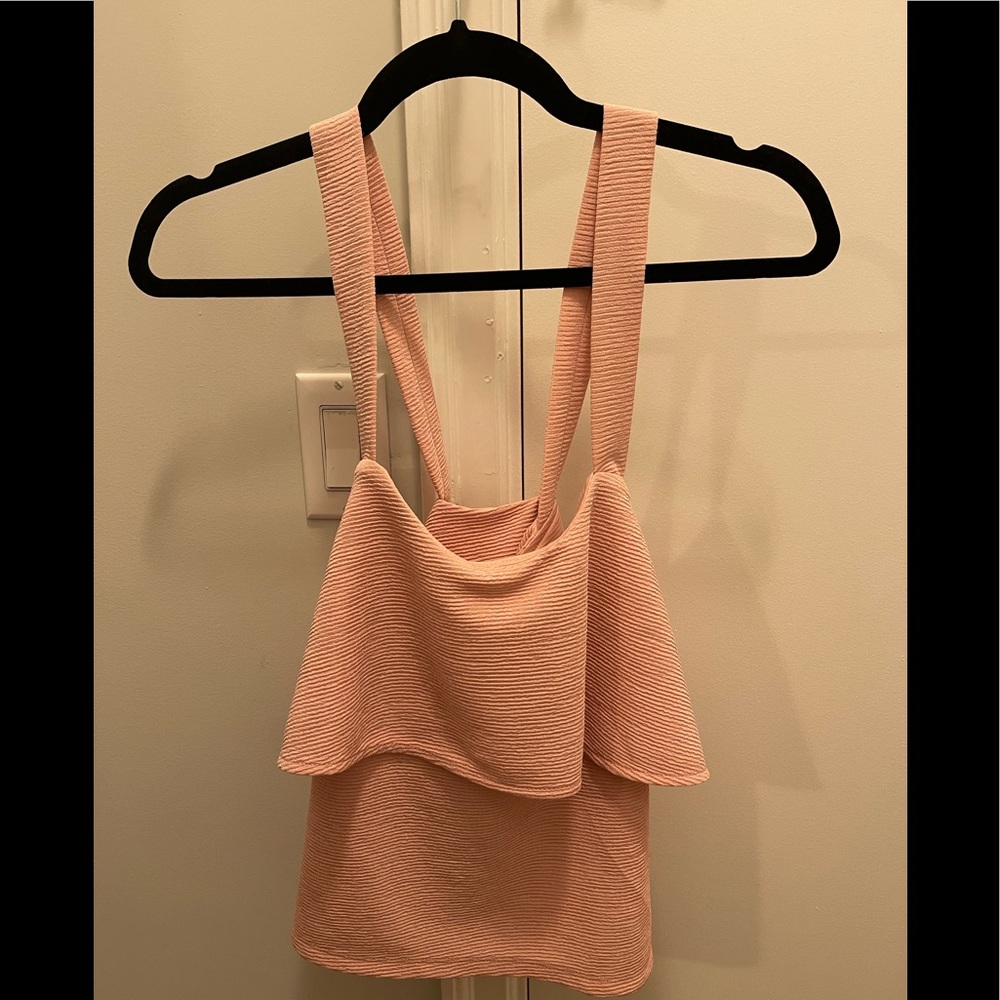 Madewell pink blouse